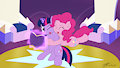 Twilight and Pinkie by icywings