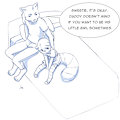 A Comforting Paw by Doobie