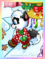 Pandr Pandafox by Marina Neira in the snow by Pandr