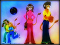1970's Lion Family