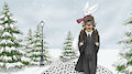 Winter Walk (day) by MiloNettle