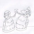 Tiff and Terra Sacked by metalzaki