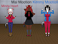 Miruku Mootion Sisters by CycloneSamurai