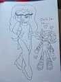 Another Sonic in Drag by KatarinaTheCat18