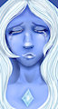 Blue Diamond Doodle Fanart