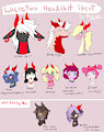 Lucretiar Headshot Sheet by Potzm