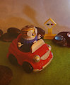 Robbie got a car!