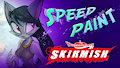 SpeedPaint:  SKIRMISH card- Lilith 1