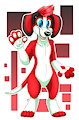 Beagle in Red