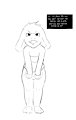 Gifted with the same thing as his Mother. by Fiddles