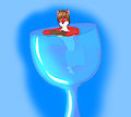 Glass Cup by Tyler