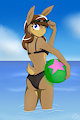 *Bun pinup* Summer girl
