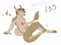 Canine/sergal adopt ! by OhDeere