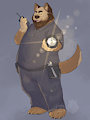 wolf commission by Izvy