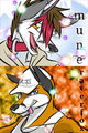 Mune & Raver - Heaven/Hell Badges by munekitsune