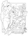Sonic Riding Dirty - Title Sketch
