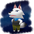 Wolven in Crossing style