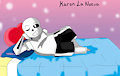 Sans en la cama