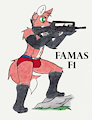 Martial Pinups: FAMAS F1
