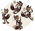 Fickle Fox commission by Ninii by Raikoo