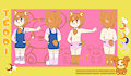 Teddi Reference Sheet 2 (Unshaded)