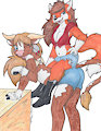 Sugar Rides Dolly - VancouFur 2017 Commission by MikeFurry