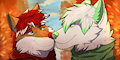 [Gift]Looking into some beautiful eyes <3 by Yosha by ArcZeroTheArcticwolf