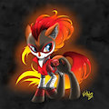 Darkflamepony - by Violet Ashes