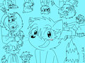 raccoon by ninred97