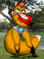 plush Hawaii vixen by MichaelHiggs