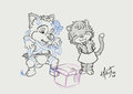 Fiona and Loupy present