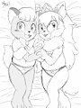 [Commission] Cuties Bed