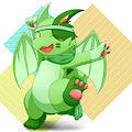 OC to dragon by NyauR