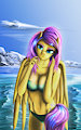 Fluttershy anthro by Bluenight01