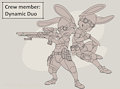 Dynamic Duo (lines) by CookieDraggy