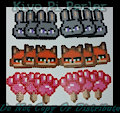 Zootopia Minis! (Original Pattern) by KiyoPi