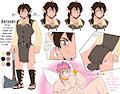 Anthony/Devon Zelda OC Ref Sheet