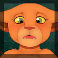 Nala and Simba Squatting in diapers by Launny
