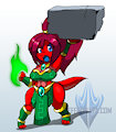 Jenna-Fighting Goddess of Fire!