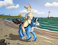 Rubber Hooves on Sand by Immelmann