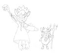 Who's the Osh' next door living in the haunted forest? (Sketch)