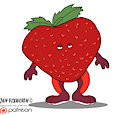 Strawbee bun
