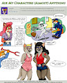 Ask My Characters - Naughtiness by Micke