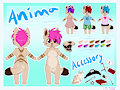 Anima feline ref summer by shifteranima