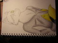 self portrait WIP by yellowspark