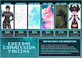 Commission Prices