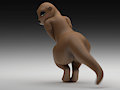 Otter 1/4 by kazzypoof