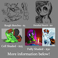 Commission Sheet by UnderMRPH