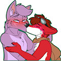 kiss by TheCluelessFox