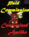 ~COM: SweetChu the Choco Raichu Amiibo *Customed*